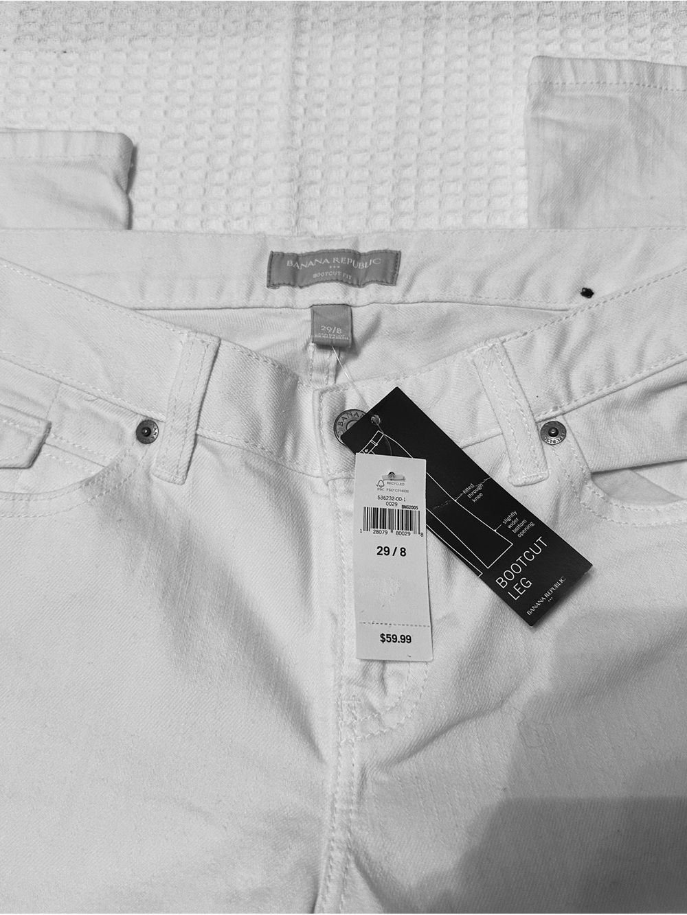 Banana Republic White Women’s Bootcut Jeans